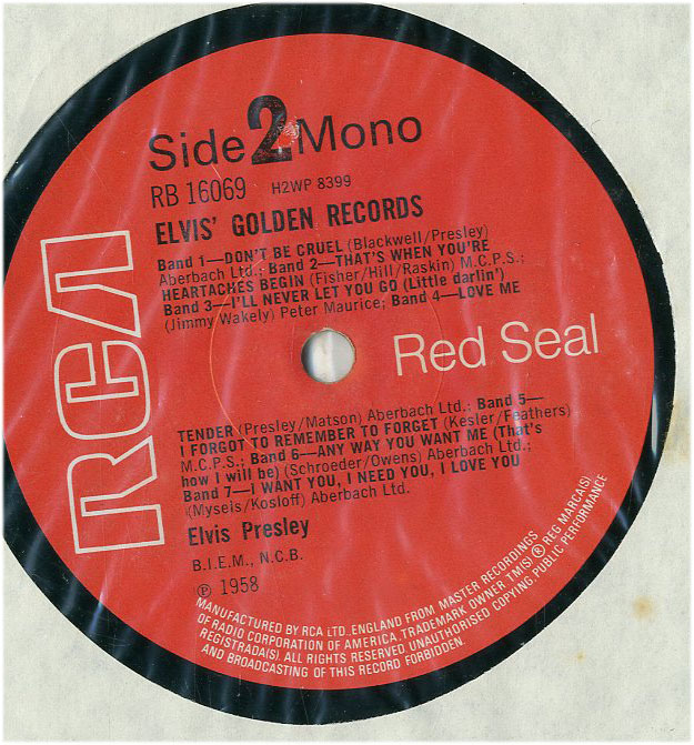 Logo des Labels RCA red seal 69